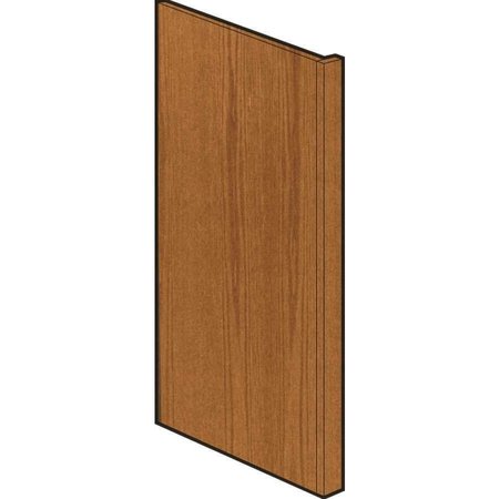 HAMPTON BAY 1.5x34.5x24 in. Dishwasher End Panel in Medium Oak KADEP-MO